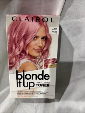 Clairol Blonde It Up Crystal Glow Toner — Rose Quartz Pink